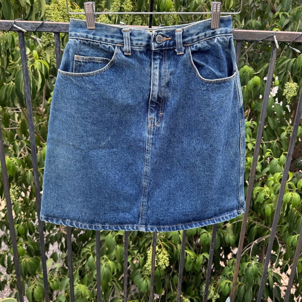 Vintage Palmettos Women's Denim‎ Skirt
